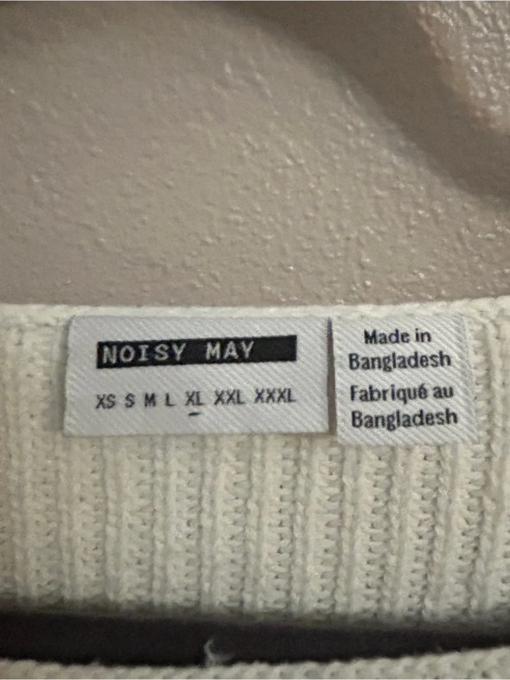 Noisy may soft knit